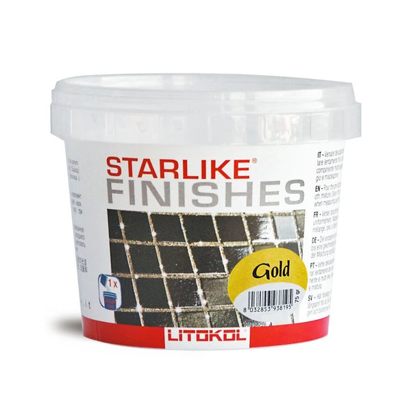 Kleureffect Goud Litokol STARLIKE® EVO 75 gram voor 2,5 kg -