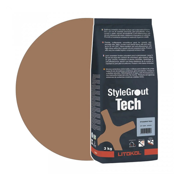 Litokol Voegmiddel Stylegrout Tech Beige-4 á 3 kg -