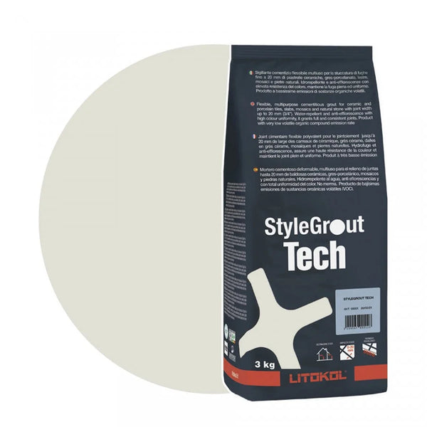Litokol Voegmiddel Stylegrout Tech white-2 á 3 kg -