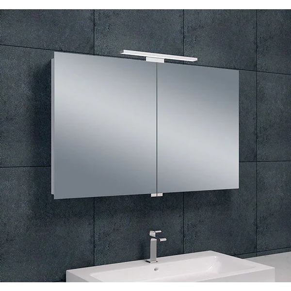 Luxe spiegelkast +Led verlichting 100x60x14cm -
