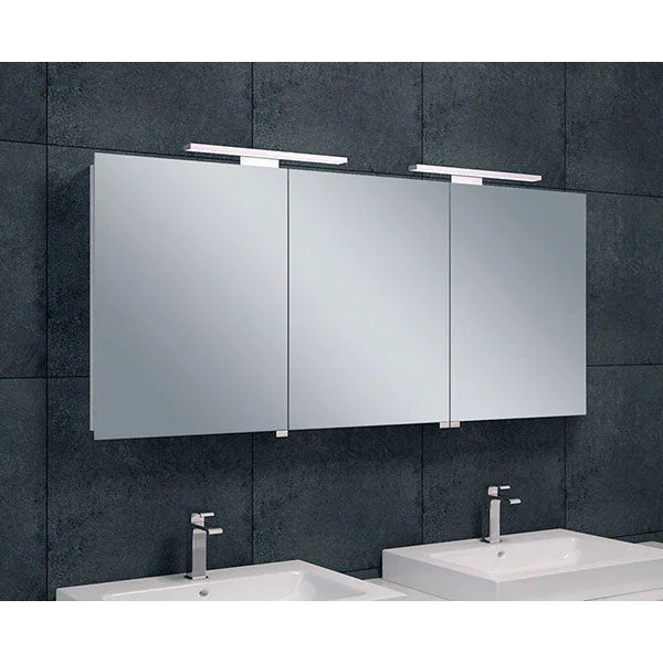 Luxe spiegelkast +Led verlichting 140x60x14cm -