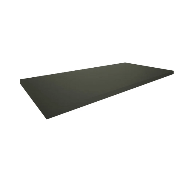 Marmaris Topblad 100x46x2,5 cm mat zwart - Wastafelbladen