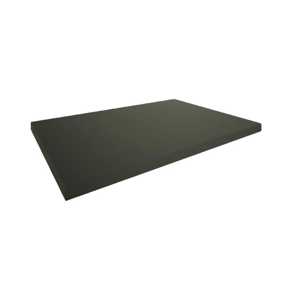 Marmaris Topblad 60x46x2,5 cm mat zwart - Wastafelbladen