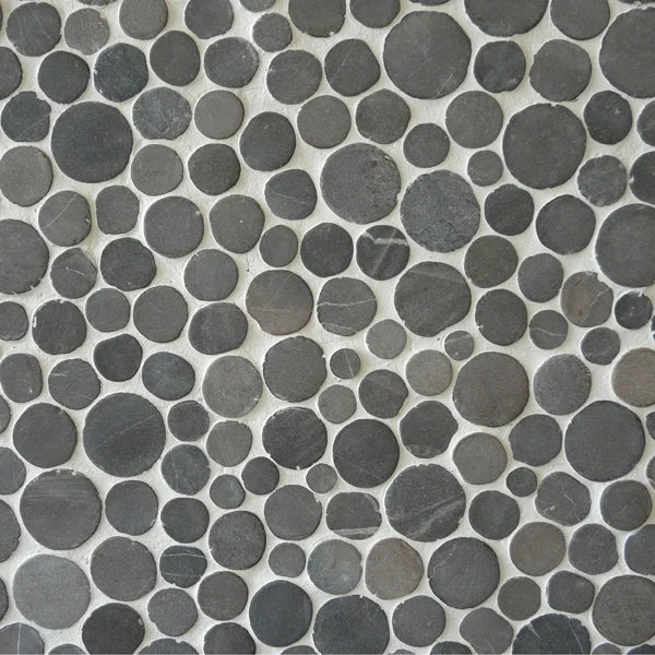 Mozaïek CoinStone donker grijs 29.4 x 29.4 cm - Mozaïek