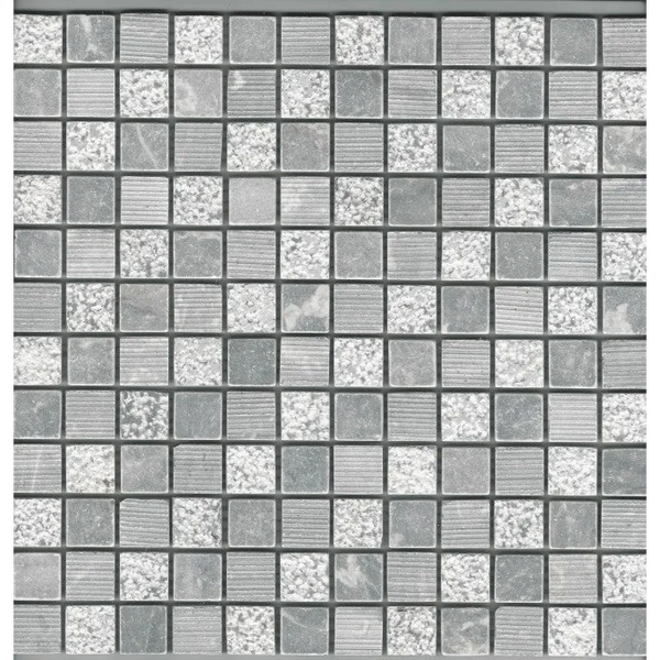 Mozaïek Light Grey 30 x 30 x 1 chip 23 x 23 mm - Mozaïek