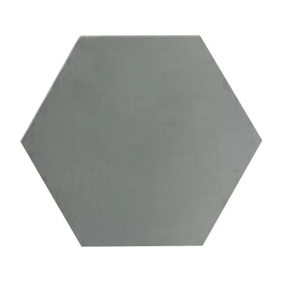 Vloertegel Kashba donkergrijs hexagon 17 x 17 cm -