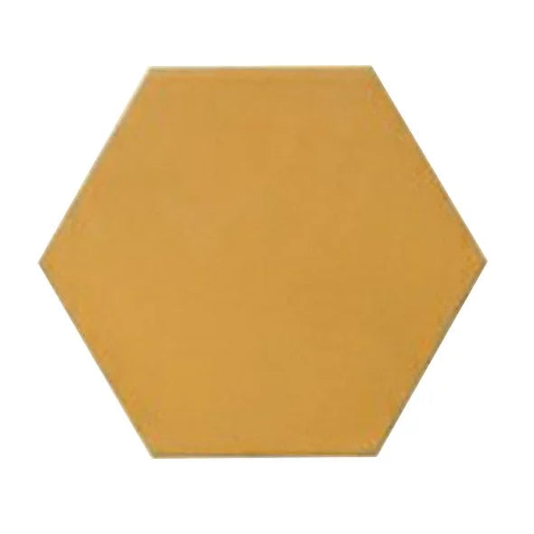 Vloertegel Kashba geel hexagon 17 x 17 cm - Vloertegels
