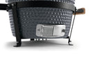 Landmann Kamado 16 inch Grijs - Keramische Houtskool BBQ - MLS Pizzasteen - Ø35,5 cm