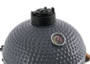 Landmann Kamado 16 inch Grijs - Keramische Houtskool BBQ - MLS Pizzasteen - Ø35,5 cm