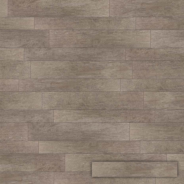 Vloertegel Belgique Gray Finish Strutt 20x120cm 723525