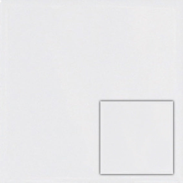 Wall tile White Gloss 10x10cm