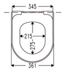 Cedo Caldera Toilet seat/siège toilet White