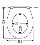 Cedo Beach path Toilet seat/siège toilet Multi