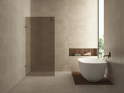 Less inloopdouche 800 x 2000 x 8 mm nano vintage brons glas/gunmetal