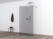 Slim glasplaat 900 x 2000 x 8 mm nano rookglas