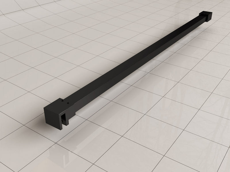 Slim stabilisatiestang 120 cm mat zwart