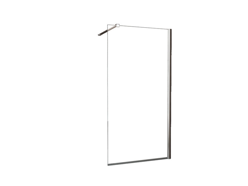 Comfort inloopdouche 900 x 2000 x 10 mm nano helder glas/chroom