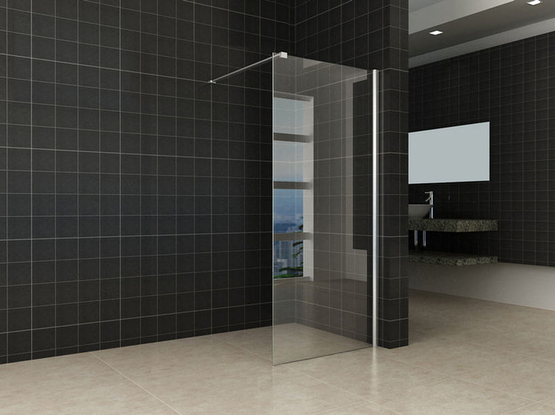 Comfort inloopdouche 800 x 2000 x 10 mm nano helder glas/chroom