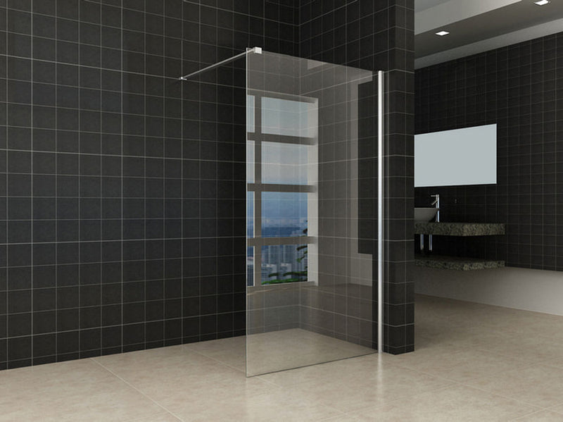 Comfort inloopdouche 1300 x 2000 x 10 mm nano helder glas/chroom