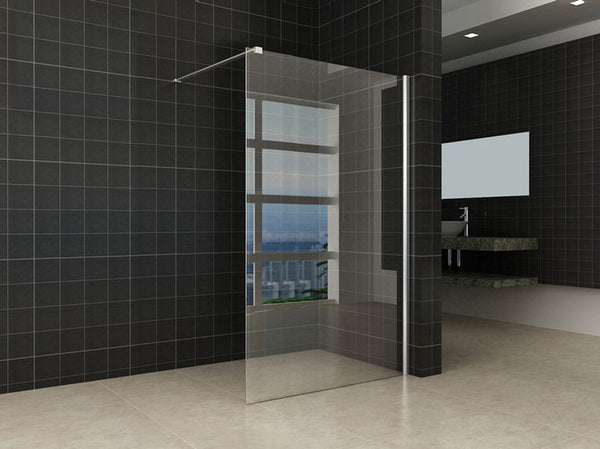 Comfort inloopdouche 1200 x 2000 x 10 mm nano helder glas/chroom