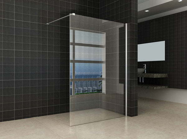 Comfort inloopdouche 1300 x 2000 x 10 mm nano helder glas/chroom