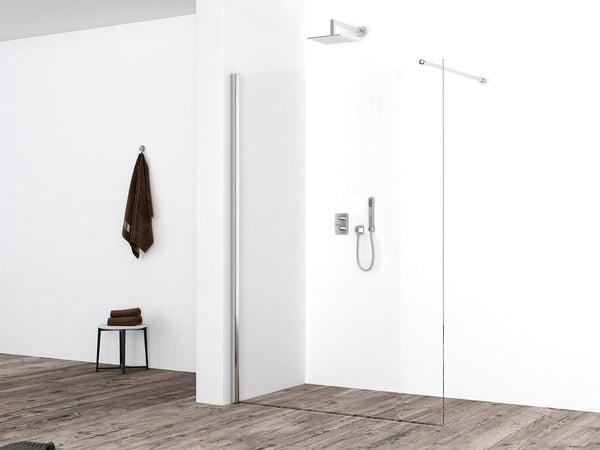 Eco inloopdouche 1200 x 2000 x 8 mm nano helder glas/chroom