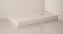 Stonea voorzetpaneel inkortbaar met potenset 90-80 x 180-150  cm beige