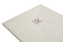 Stonea douchebak antislip composiet 1000 x 1200 x 30 mm inkortbaar beige