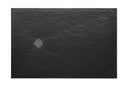 Stonea douchebak antislip composiet 1000 x 1200 x 30 mm inkortbaar mat zwart