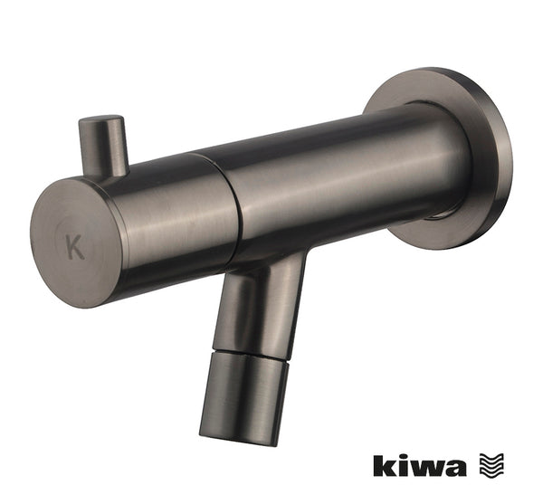 Amador fonteinkraan met muurbevestiging Kiwa 1/2'' gunmetal