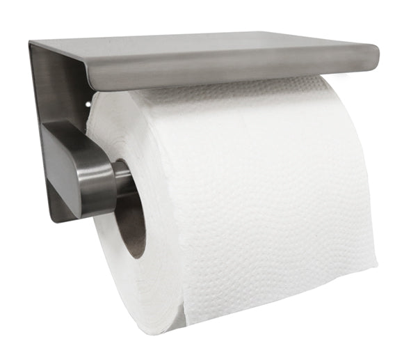 Brosse porte-rouleau de papier toilette en acier inoxydable