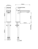 Robinet de lavabo Trop chromé