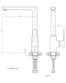 Mitigeur de cuisine Casma chromé