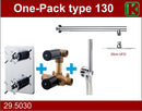 one-pack inbouwthermost.set type 130 CHR (20cm ufo)