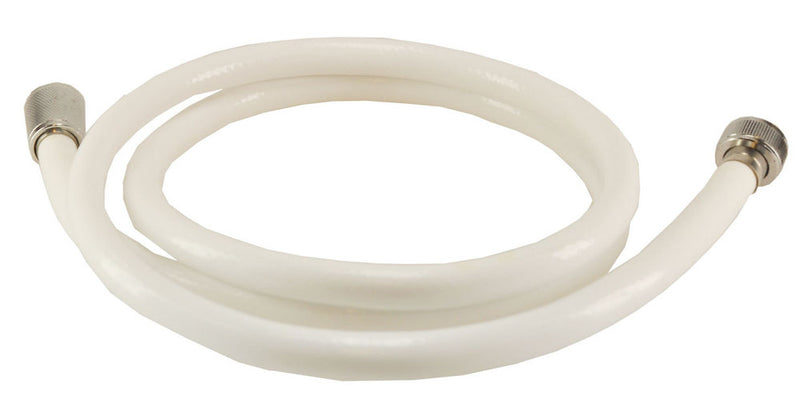 Flexible de douche PVC 125cm blanc