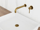 Sirio Built-in Washbasin Mixer Tap 23.5cm Brushed Gold