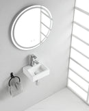  5 x 9 cm keramiek glans wit