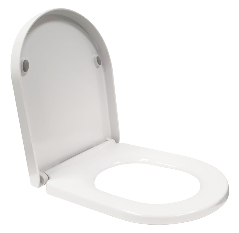 Abattant WC Arco à fermeture douce et à dégagement rapide blanc brillant