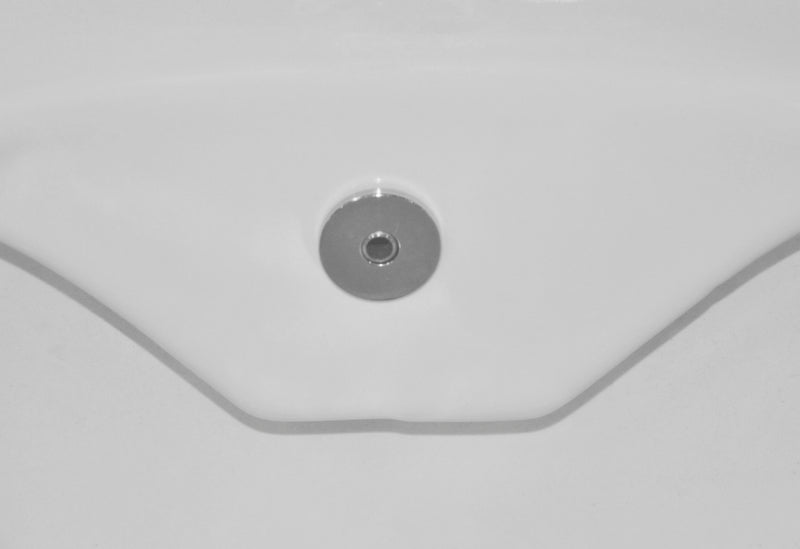 WC stéréo suspendu sans rebord avec robinet de bidet eau froide blanc mat