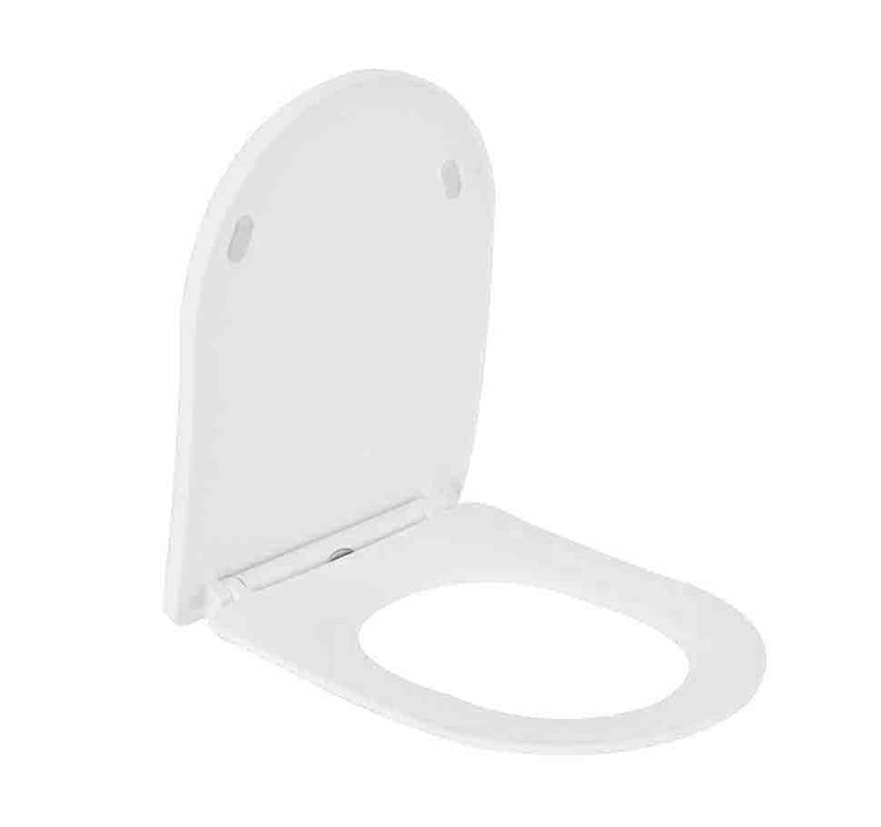 Shade slim toiletzitting softclose en quick release mat wit