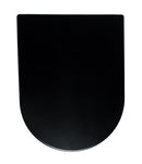 Vesta toiletzitting softclose en quick release mat zwart