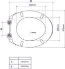 Neptunus toiletzitting glans wit