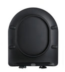 Nibiru toiletzitting softclose en quick release mat zwart