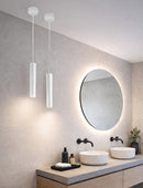 Oriona hanglamp dimbaar IP44 mat wit