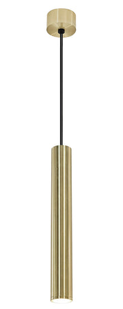Oriona hanglamp dimbaar IP44 geborsteld messing