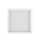 Demis inbouwnis 30 x 30 x 10 cm mat wit