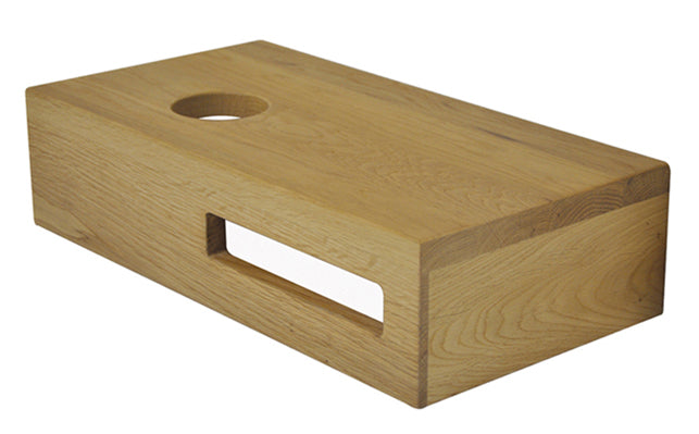 Oak planchet 40 x 21 x 10 cm links