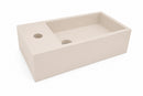 Lotte fontein links 40 x 22 x 10 cm solid surface beige