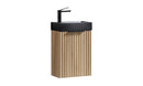 Ribbella fonteinkast 40 x 22 cm naturel eik