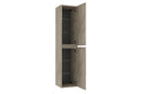Alvara kolomkast 160x35x35 cm grijs eiken